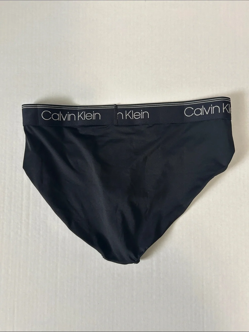 Calvin Klein Black Men’s Logo Waist Briefs